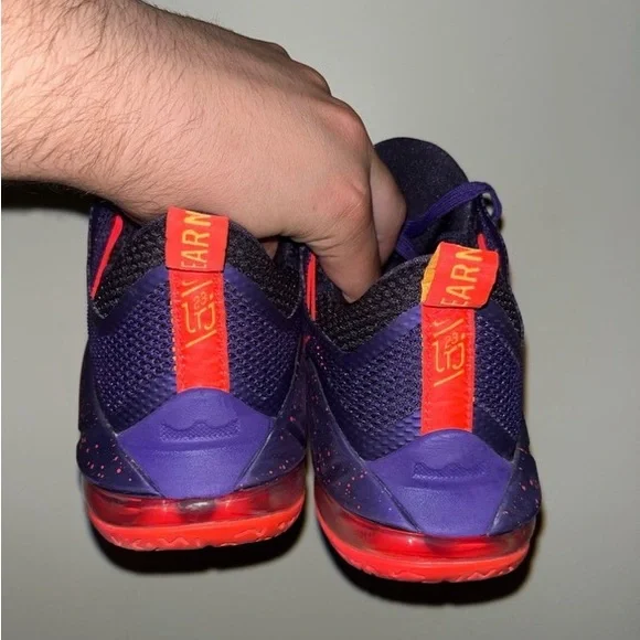 Nike Lebron 12 Low Court Purple - Picture 3 of 9